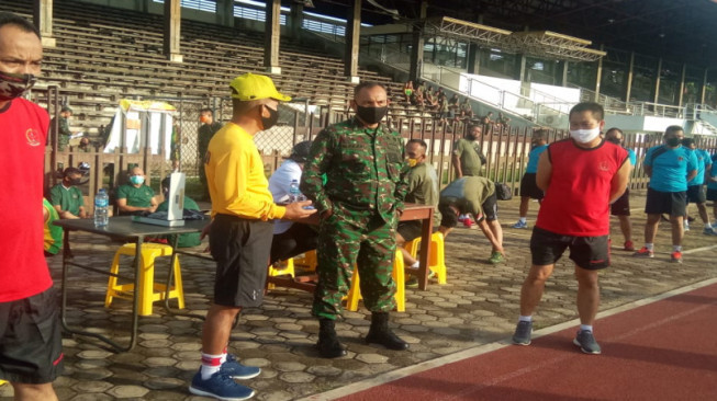 Danrem 042/Gapu Beri Semangat Peserta Garjas UKP