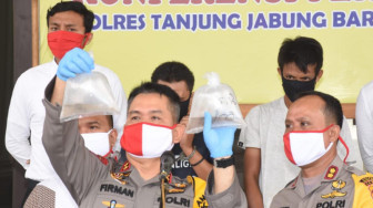 Tim Gabungan Polda Jambi Gagalkan Penyelundupan Benih Lobster