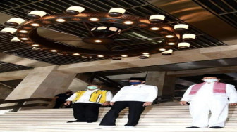 Presiden Tinjau Kesiapan Kenormalan Baru di Masjid Istiqlal