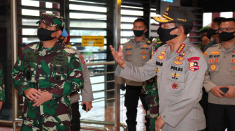 Panglima TNI dan Kapolri Sidak Pasar Tanah Abang dan Bandara Soeta Cek Kesiapan New Normal