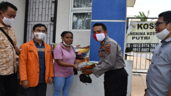 Polda Jambi Peduli, Gelar Bakti Sosial di Lingkup Kampus Unja
