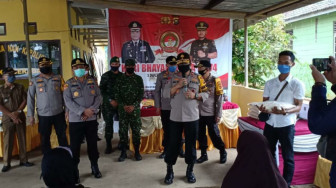 Rangkaian Hari Bhayangkara ke-74, Wakapolda Jambi Lakukan Bakti Sosial