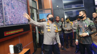 Kapolda Jambi dan Sumsel Bertemu Bahas Karhutla