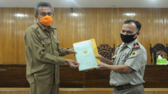 Sekda Tandatangani Perjanjian Kerjasama Bidang Pertanahan