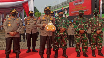 Lepas Baksos Serentak HUT Bhayangkara, Kapolri : Semoga Niat Baik Ini Jadi Amal Ibadah Kita Semua