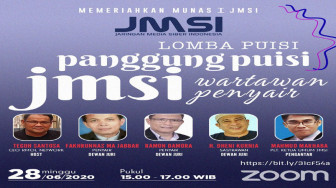 Munas I JMSI Dimeriahkan Lomba Baca Puisi, Maskun Sopwan Wakili Jambi