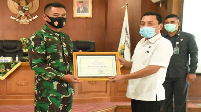 Bupati Tanjabtim Berharap Jalinan Sinergitas Tetap Terjaga Walau TMMD 108 Telah Selesai