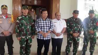 TMMD 108 Kodim Tanjab Akan Berakhir, Wakil Bupati Tanjabtim Sampaikan Apresiasi