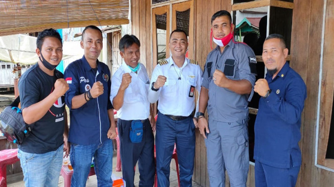TMMD 108 Kodim Tanjab Buat Pilot Tahu Terisolirnya Desa Labuhan Pering