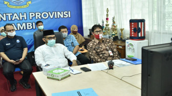 Pj Sekda Hadiri Vicon Lomba Inovasi Daerah