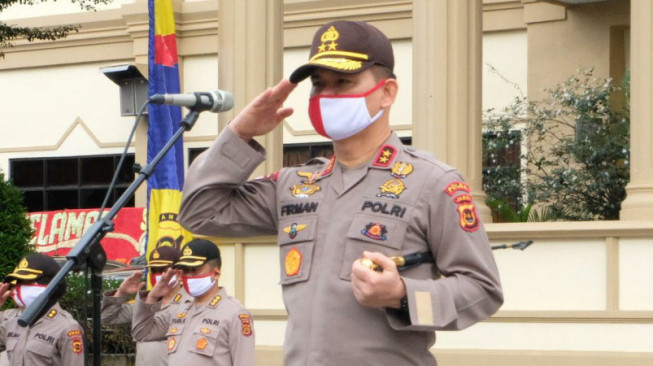 473 Personel dan PNS Polda Jambi Naik Pangkat