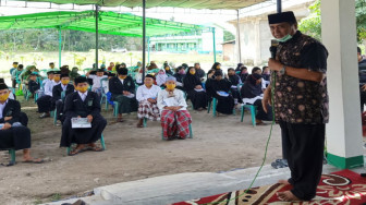 HBA Sosialisasikan Empat Pilar MPR RI di Ponpes Miftahun Najah Sungai Gelam
