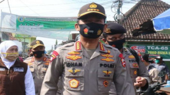 Kapolri Apresiasi Kompol Sutiono Atas Dedikasi Memakamkan Jenazah Covid-19 Hingga Tidur di Makam