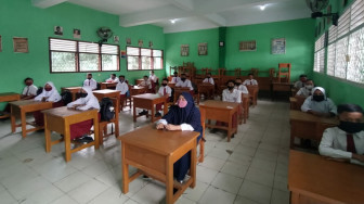 SMPN 11 Kota Jambi Mulai Belajar Mengajar Lagi