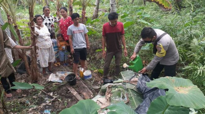 Polda Jambi Beri Edukasi Karhutla Terhadap Masyarakat