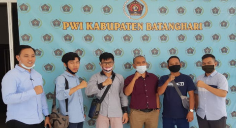 Ketua JMSI Jambi Harap PWI Batanghari Kompak dan Bersinergi
