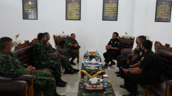 Danrem 042 Garuda Putih, Terima Audiensi Senkom Provinsi Jambi