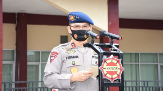 Brimob Polda Jambi Siap Bantu Upaya Pencegahan dan Penanganan Karhutla