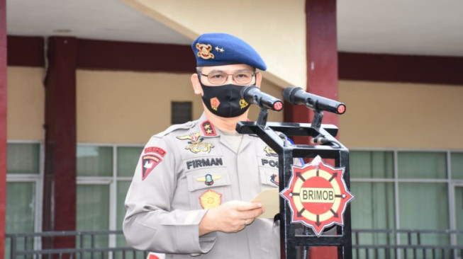 Brimob Polda Jambi Siap Bantu Upaya Pencegahan dan Penanganan Karhutla