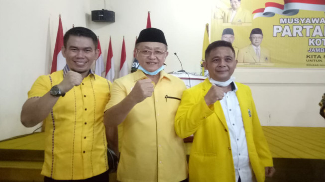 CE Ingatkan Calon Ketua Golkar Kota Jambi Bersaing Sportif
