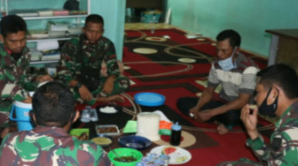 Jelang Berakhirnya TMMD Di Desa Labuhan Pering, Orang Tua Asuh Merasa Kehilangan