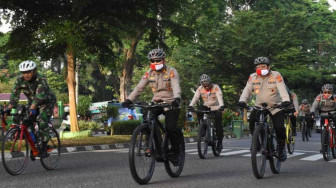 Gowes Gembira, Cara Kapolda Jambi Ajak Masyarakat Perangi Narkoba