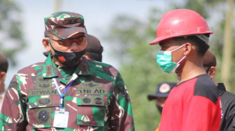 Pangdam Sriwijaya Hadiri Apel Siaga dan Pelatihan Pencegahan Karhutla