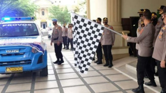 Kapolda Jambi Lepas Baksos Polwan, Wujud Kepedulian Polwan Terhadap Masyarakat