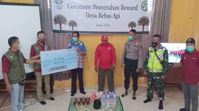 Desa Bebas Api Tuo Sumay Binaan Asian Agri Jadi DBA Percontohan