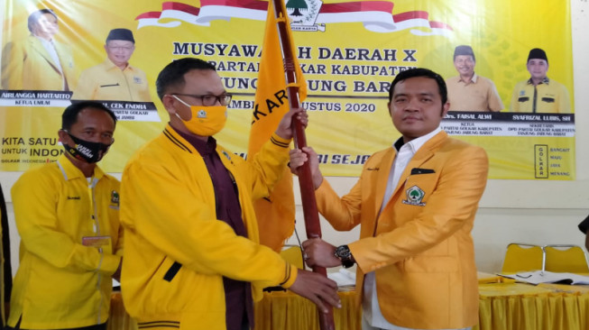Pimpin Golkar Tanjabbar, Ahmad Jahfar Siap All Out Menangkan Cek Endra