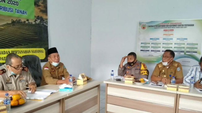 Mashuri Apresiasi Kinerja BPN Merangin yang Siap Terbitkan 1.530 Sertifikat Tanah