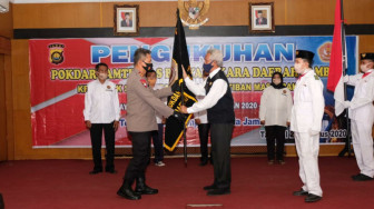 Kapolda Jambi Kukuhkan Kepengurusan Pokdarkamtibmas Bhayangkara Jambi