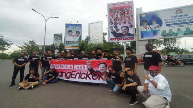 Presidium Jambi #BangErickOke Dukung Kinerja Kementrian BUMN