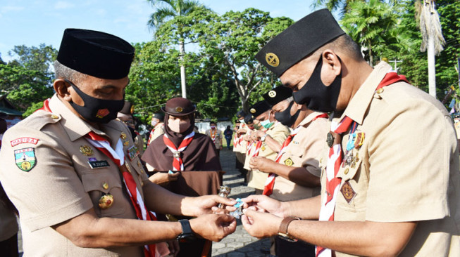 Brigjen TNI M Zulkifli Pimpin Upacara Hari Pramuka ke-59