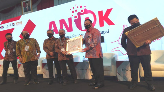 Dinilai Berhasil Cegah Korupsi di Hulu Migas, SKK Migas Dapat Penghargaan dari KPK