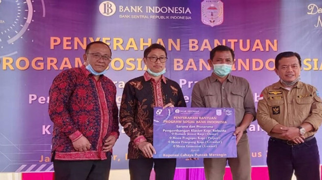Bank Indonesia Kembangkan Klaster Kopi Robusta Jangkat
