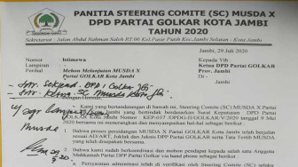 Cek Endra Perintahkan Musda Golkar Kota Jambi Dilanjutkan
