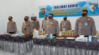Polda Jambi Gelar Taklimat Akhir Wasrik Itwasum Polri Tahap II