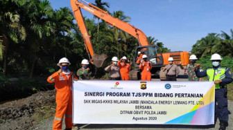 Sinergi SKK Migas – Mandala Energy Lemang dan Polda Jambi untuk Ketahanan Pangan Nasional