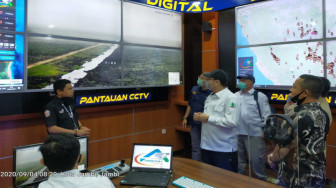 Kepala BRG Kunjungi Command Centre Polda Jambi