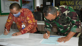 Danrem Gapu Terima Audiensi Kepala Perwakilan BKKBN Provinsi Jambi