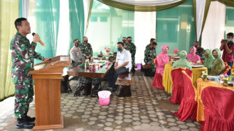 Kunjungi Polsek Muara Tembesi, Pangdam Berpesan Unsur Tripika Tetap Netral