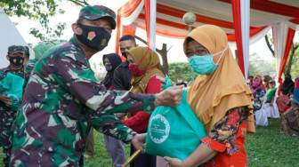 Di Kabupaten Bungo, Pangdam II/Sriwijaya Lakukan Bakti Sosial