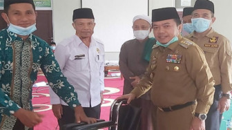 Al Haris dan Mashuri Hadiri Milad ke-5 Baznas Kabupaten Merangin