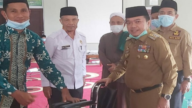 Al Haris dan Mashuri Hadiri Milad ke-5 Baznas Kabupaten Merangin