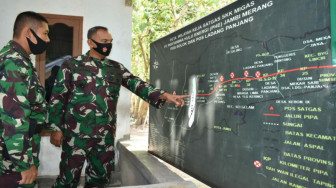 Danrem Gapu Cek Pos Penguatan Binter SKK Migas Wilayah Kodim 0415 Batanghari