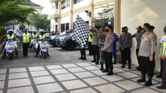 Kapolda Jambi Lepas 4.900 Paket Sembako, Baksos HUT ke-65 Lalu Lintas Bhayangkara