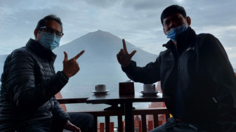 Bertemu Gubernur Sumbar di Kayu Aro, Syafril Connecting Pariwisata Jambi-Sumbar