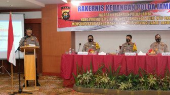 Kapolda Jambi Buka Rakernis Bidang Keuangan