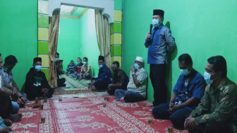 Haris Disambut Antusias Warga Air Hitam Sarolangun